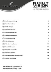 walser NIGHT VISION 30233 User Instructions