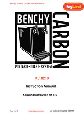 KegLand Benchy Carbon KL18210 Instruction Manual