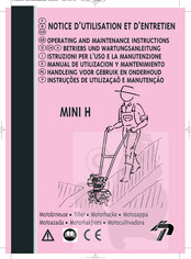 Pilote 88 MINI H Operating And Maintenance Instructions Manual