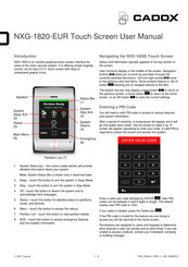 CADDX NXG-1820-EUR User Manual