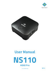 Narvitech NS110 User Manual