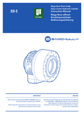 Samchully SD-E Instruction Manual