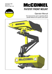 McConnel PA56 Operator's Manual