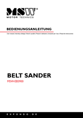 MSW Motor Technics MSW-EBS900 User Manual