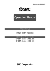 Smc Networks CKZ5N Series Operation Manual