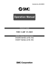 SMC Networks CKZ5T Series Operation Manual