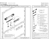Teknion district Installation Manual