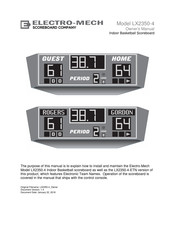 Electro-mech LX2350-4 Owner's Manual