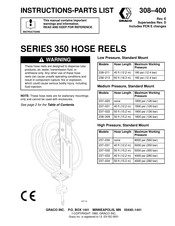 Graco 350 Series Instructions-Parts List Manual