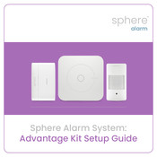 Sphere Alarm SPH010232 Setup Manual