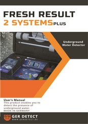 Ger Detect FRESH RESULT 2 SYSTEMS PLUS User Manual