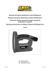 Meec tools 154-084 Operating Instructions Manual