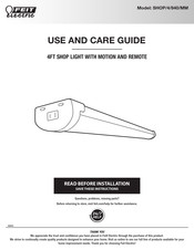 Feit Electric SHOP/4/840/MM Use And Care Manual