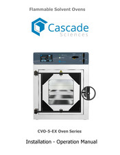 Cascade Sciences CVO-5-EX-SS Installation & Operation Manual