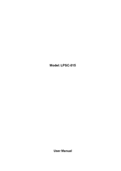 LP&No.1 LPSC-015 User Manual