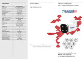 TRASSIR TR-D2224WDZIR7 Quick Start Manual