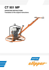 Norton Clipper CT901MP Operating Instructions Manual