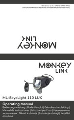MonkeyLink ML-SkyeLight 110 LUX Operating Manual