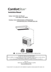 ComfortStar CPP048CD-DU Installation Manual