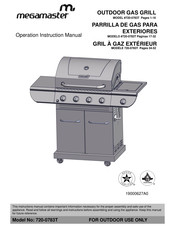 Megamaster 720-0783T Operation & Instruction Manual