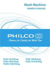 Philco PLDI 148 B King Owner's Manual