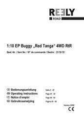 Reely Red Tanga 235955 Operating Instructions Manual