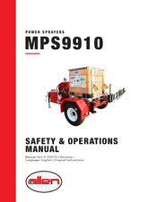 allen MPS9910 Safety & Operation Manual