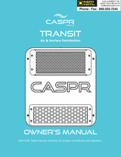 CASPR CATransit21 Owner's Manual