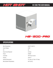 Hot Shot HS-1200-PRO User Manual