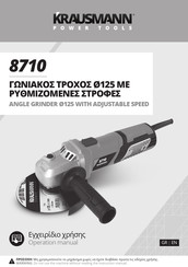 KRAUSMANN 8710 Operation Manual
