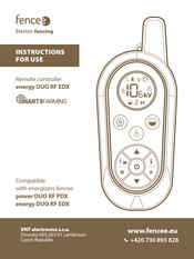 Fencee energy DUO RF EDX Instructions For Use Manual