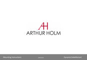 ARTHUR HOLM DynamicCableRetract Mounting Instructions