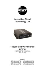 ICT ICT1500A-12SWTC Instruction Manual