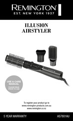 Remington Illusion Airstyler AS7801AU Use & Care Manual