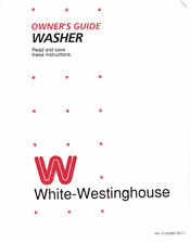 White-Westinghouse WWX645RB Owner's Manual