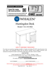 Whalen GOL10075 Instruction Booklet