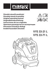 Narex VYS 33-21 L Original Operating Manual