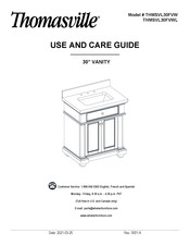 Thomasville McGinnis THMSVL30FVWL Use And Care Manual