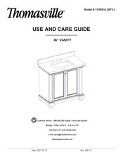 Thomasville Bradford THMSVL36FVJ Use And Care Manual