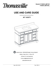 Thomasville McGinnis THMSVL48FVW Use And Care Manual