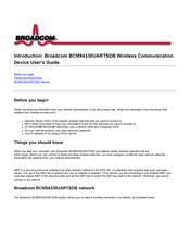 Broadcom BCM94330UARTSDB User Manual