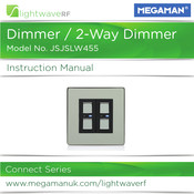Megaman lightwaveRF JSJSLW455 Instruction Manual