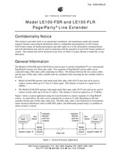 GAI-Tronics LE100-FSR Manual