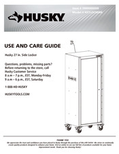 Husky 1000000000 Use And Care Manual