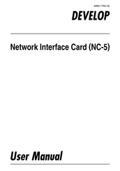 Develop NC-5 User Manual