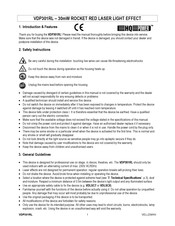 Velleman HQ POWER VDP301RL Manual