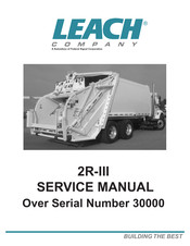 Federal Signal Corporation LEACH 2R-III Service Manual
