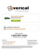 Analog Devices EVAL-AD7175-8SDZ User Manual