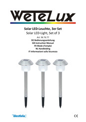 Westfalia WETELUX 96 76 77 Instruction Manual