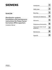 Siemens SIVACON Installation Manual